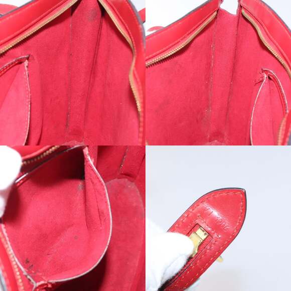 LOUIS VUITTON Epi Saint Jacques Poignees Long Hand Bag Red M52337 - Picture 12 of 12